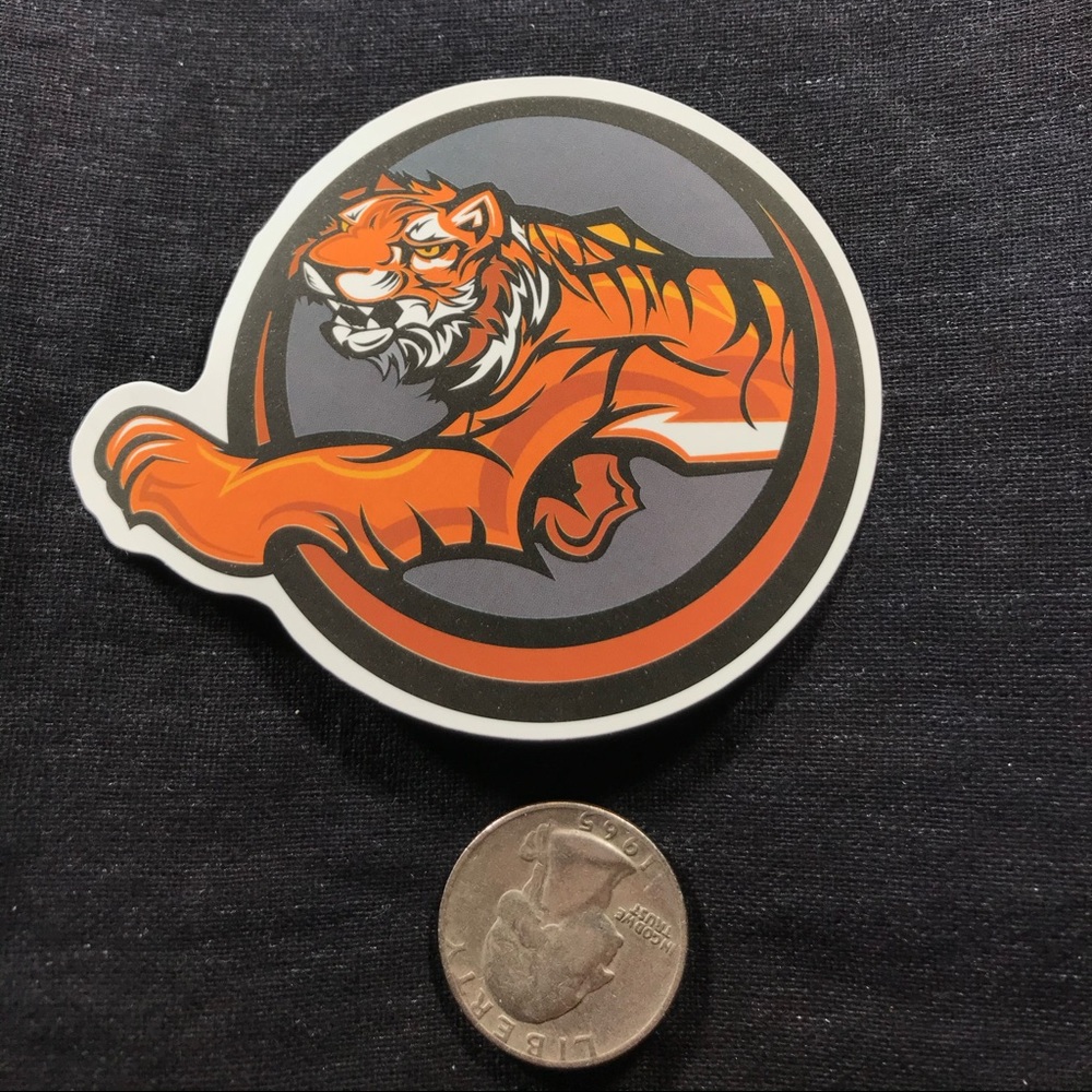 Tiger Single Decor Accent Sticker - Picture 3 of 3